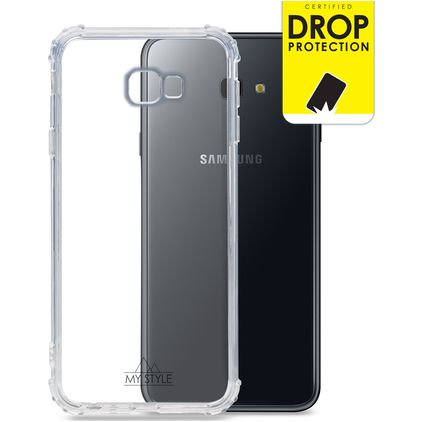 My Style Protective Flex Durchsichtig Samsung Galaxy J4 Plus Hülle Flexibles TPU Backcover Stoßfest - Transparent