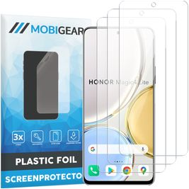 Mobigear HONOR Magic 4 Lite Displayschutz Schutzfolie - Hüllenfreundlich (3er Pack)