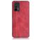 Mobigear Stitch Realme GT Backcover - Rot