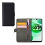 Mobilize Classic Gelly Wallet Realme C35 Klapphülle Portemonnaie - Schwarz