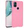 Mobigear Croco OnePlus Nord N10 5G Hülle Hardcase Backcover - Pink