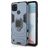 Mobigear Armor Ring Realme C21Y Hülle Hardcase Backcover Stoßfest mit Ringhalter - Blau