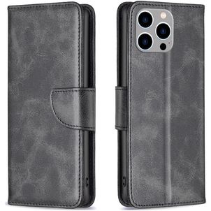 Mobigear Excellent iPhone 15 Pro Max Hülle Klapphülle Geldbörse - Schwarz