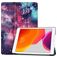 Mobigear Tri-Fold iPad 7 (2019) Hülle Klapphülle - Galaxis