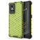 Mobigear Honeycomb Realme GT Neo 3 Hülle Hardcase Backcover Stoßfest - Grün
