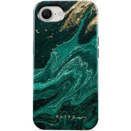 Burga Tough iPhone 16e MagSafe Hülle Hardcase Backcover Stoßfest - Emerald Pool