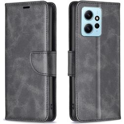 Mobigear Excellent Xiaomi Redmi Note 12 Hülle Klapphülle Geldbörse - Schwarz