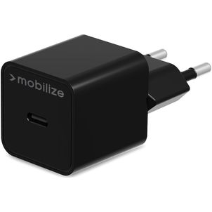 Mobilize Single USB-C Ladegerät Power Delivery 20W - Schwarz