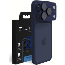Elite iPhone 17 Pro Aluminum Kamera Schutz - Hüllenfreundlich - Blau