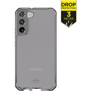 ITSkins SpectrumClear Samsung Galaxy S22 Hülle Flexibles TPU Backcover Stoßfest - Smoke