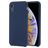 Mobigear Rubber Touch iPhone XR Silikon Backcover - Marineblau