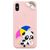 Mobigear Design iPhone XS Max Hülle Flexibles TPU Backcover - Rainbow Panda