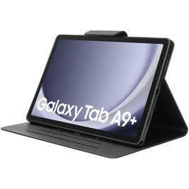 Mobiparts Classic Folio Samsung Galaxy Tab A9 Plus (2023) Hülle Klapphülle - Schwarz