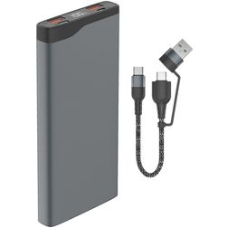 4Smarts VoltHub Pro 4 USB Powerbank 10.000 mAh Power Delivery 22.5W - Schwarz