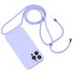 Mobigear Lanyard iPhone 14 Pro Max Silikon Handykette - Lila