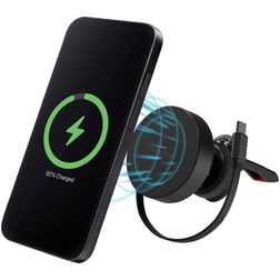 Mobilize Magnetic MagSafe Autohalterung Lüftungsgitter Magnetisch Universal - Schwarz