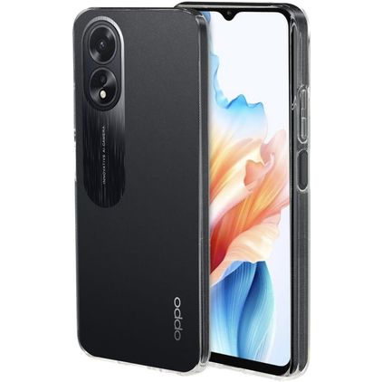 Mobiparts Classic Durchsichtig OPPO A38 Hülle Flexibles TPU Backcover - Transparent