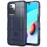 Mobigear Rugged Shield Xiaomi Redmi 10 4G Hülle Flexibles TPU Backcover Stoßfest - Blau