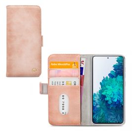 Mobilize Elite Gelly Samsung Galaxy S20 FE Hülle Klapphülle Geldbörse - Soft Pink