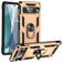 Mobigear Armor Ring Google Pixel 7 Pro Hülle Hardcase Backcover Stoßfest mit Ringhalter - Gold