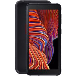 Mobigear Basics Samsung Galaxy Xcover 5 Hülle Flexibles TPU Backcover - Schwarz