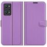 Mobigear Classic Realme GT2 Hülle Klapphülle Geldbörse - Lila