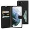 Mobiparts Classic Wallet Samsung Galaxy S21 Plus Hülle Klapphülle Geldbörse - Schwarz