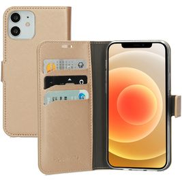 Mobiparts Saffiano Wallet iPhone 12 Pro Hülle Klapphülle Geldbörse - Copper