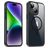 Valenta Trend iPhone 15 MagSafe Hülle Hardcase Backcover - Transparent / Schwarz