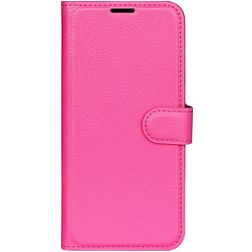 Mobigear Classic Samsung Galaxy M22 Hülle Klapphülle Geldbörse - Pink