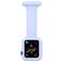 Mobigear Clip Case Krankenschwester Apple Watch Armband Pin-Verschluss - 46/45/44 mm - Lila