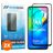 Mobigear Premium Motorola Moto G8 Power Panzerglas Displayschutz - Hüllenfreundlich - Schwarz (2er Pack)