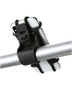Mobigear Essentials Fahrradhalterung Lenkerhalterung Klemme Universal (max 15 cm x 8 cm) - Schwarz