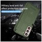 Mobigear Rugged Shield Samsung Galaxy S23 Hülle Flexibles TPU Backcover Stoßfest - Grün