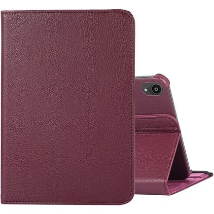 Mobigear DuoStand iPad Mini 7 (2024) Hülle Drehbare Klapphülle - Lila