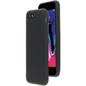 Mobiparts iPhone 8 Silikon Hülle Backcover - Schwarz
