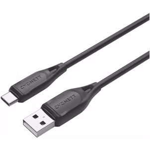 Cygnett Essentials USB-A auf USB-C Kabel 1 Meter - Schwarz