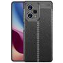 Mobigear Luxury POCO X5 Pro Hülle Flexibles TPU Backcover - Schwarz