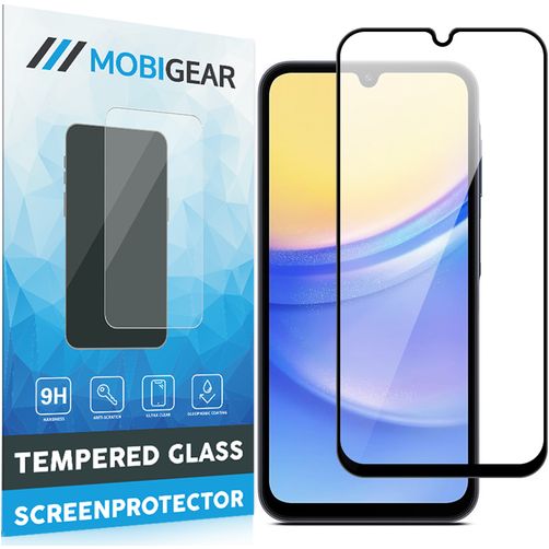 Mobigear Premium Samsung Galaxy M15 Panzerglas Displayschutz - Hüllenfreundlich