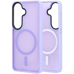 Mobiparts Hardcover Samsung Galaxy S26 MagSafe Hülle Hardcase Backcover - Satin Lila
