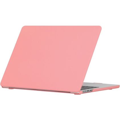 Mobigear Cream Matte MacBook Air 13 Zoll (2022-2026) Hardcase Hülle MacBook Case - Pink - Model A2681 / A3113 / A3240 / A3449