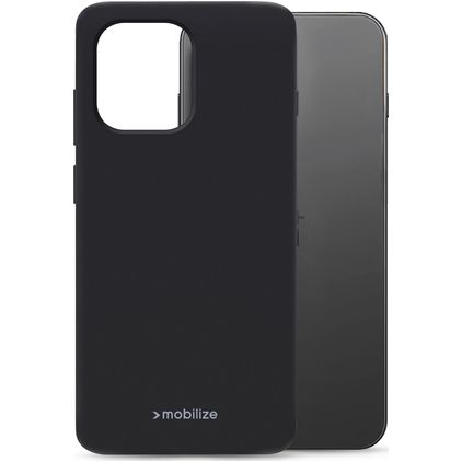 Mobilize Rubber Gelly OnePlus 15 Hülle Flexibles TPU Backcover - Schwarz