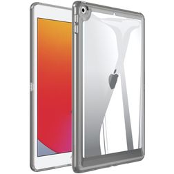 Mobigear Crystal iPad 7 (2019) Hardcase Hülle Backcover - Transparent / Schwarz