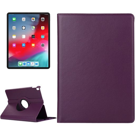 Mobigear DuoStand iPad Pro 11 Zoll (2018) Hülle Drehbare Klapphülle - Lila