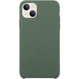 Mobigear Rubber Touch iPhone 15 Silikon Hülle Backcover - Grün