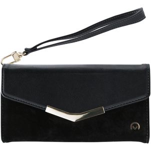 Mobilize Gelly Velvet iPhone XR Hülle Abnehmbare 2in1 Clutch - Deep Black