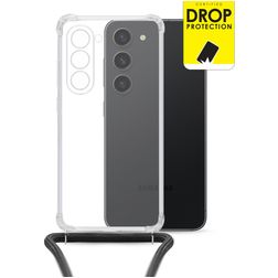 My Style Loop Durchsichtig Samsung Galaxy S23 Plus Flexibles TPU Handykette - Transparent