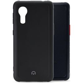 Mobilize Rubber Gelly Samsung Galaxy Xcover 5 Hülle Flexibles TPU Backcover - Matt Black