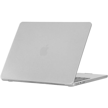 Mobigear Metallic MacBook Air 15 Zoll (2023-2026) Hardcase Hülle MacBook Case - Silber - Model A2941 / A3114 / A3241 / A3448