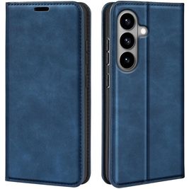 Mobigear Retro Slim Samsung Galaxy S26 Hülle Klapphülle Geldbörse - Blau